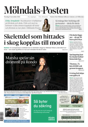 Cover of Mölndals-Posten