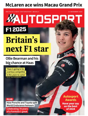 Cover of Autosport (UK)