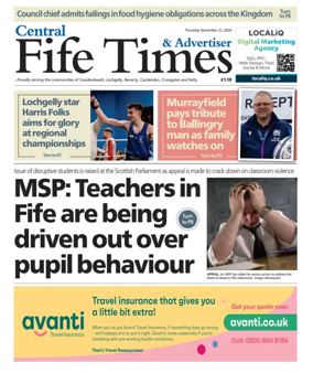 Cover of Central Fife Times