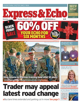 Cover of Express & Echo (City & East Devon Edition)