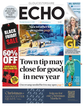 Cover of Gloucestershire Echo