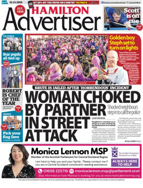 Cover of Hamilton Advertiser