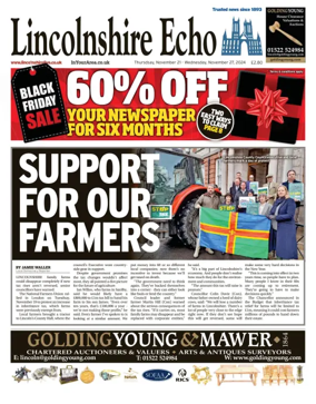 Cover of Lincolnshire Echo