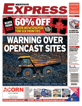 Cover of Merthyr Express