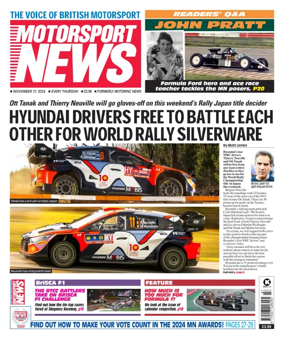 Cover of Motor Sport News