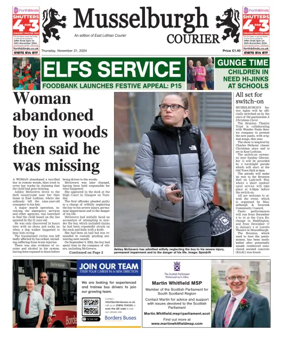 Cover of Musselburgh Courier