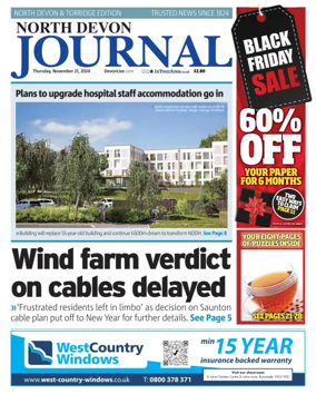 Cover of North Devon Journal