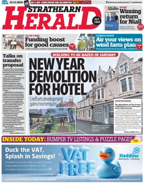 Cover of Strathearn Herald