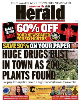Cover of Tamworth Herald