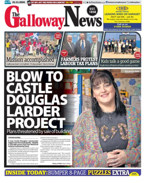 Cover of The Galloway News