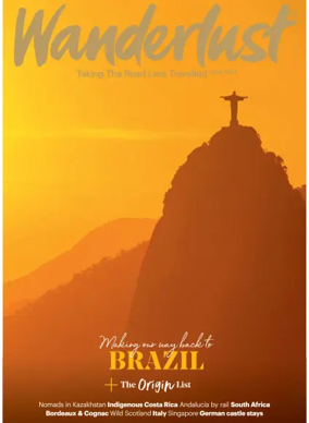 Cover of Wanderlust Travel Magazine (UK)