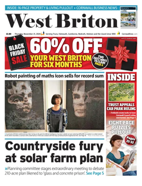 Cover of West Briton (Falmouth Penryn Helston The Lizard)