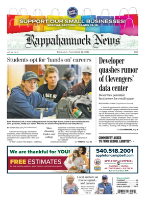 Cover of Rappahannock News