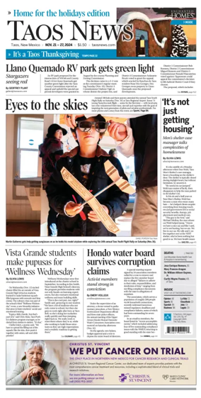 Cover of The Taos News