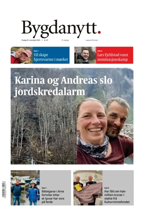 Cover of Bygdanytt