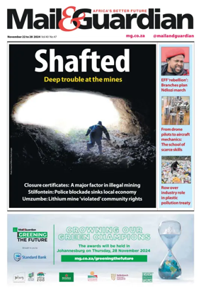 Cover of Mail & Guardian