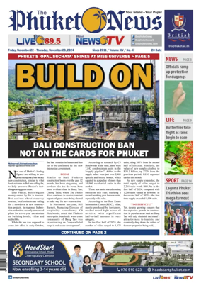 Cover of The Phuket News
