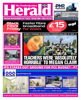 Cover of The Pembrokeshire Herald