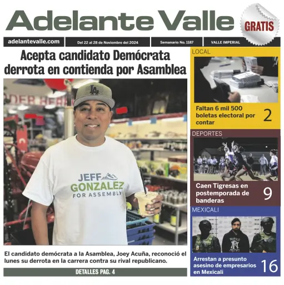 Cover of Adelante Valle