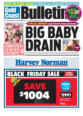 Cover of Weekend Gold Coast Bulletin