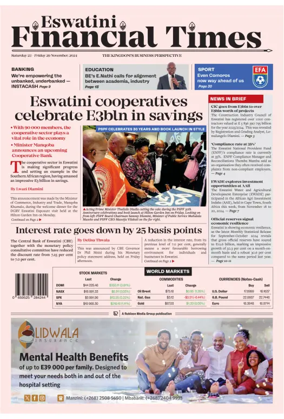 Cover of Eswatini Financial Times