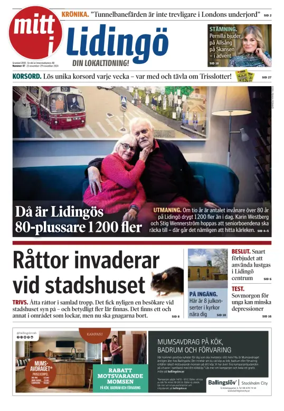 Cover of Mitt i Lidingö