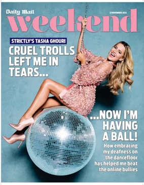 Cover of Daily Mail Weekend Magazine