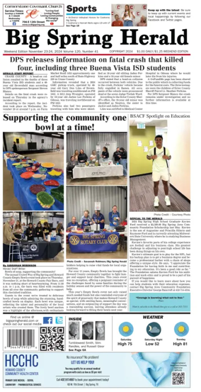 Cover of Big Spring Herald Weekend