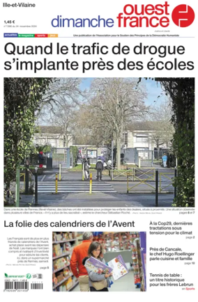 Cover of Dimanche Ouest France (Ille-et-Vilaine)