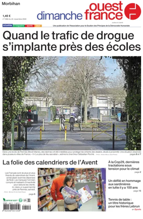 Cover of Dimanche Ouest France (Morbihan)
