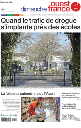Cover of Dimanche Ouest France (Normandie)