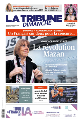 Cover of La Tribune Dimanche (France)