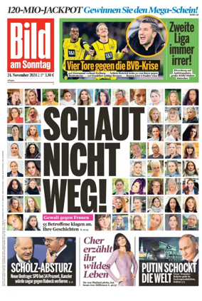 Cover of Bild am Sonntag