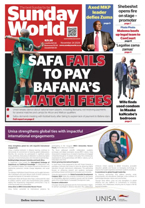 Cover of Sunday World