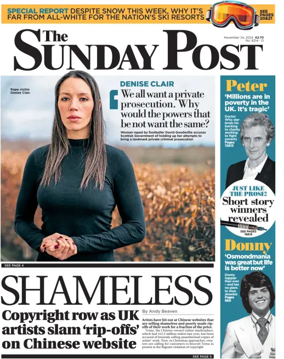 Cover of The Sunday Post (Dundee)