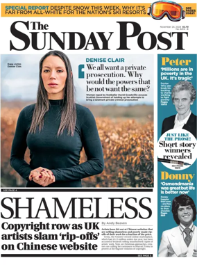 Cover of The Sunday Post (Inverness)