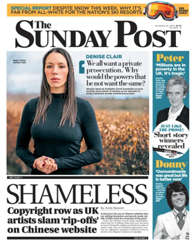 Cover of The Sunday Post (Newcastle)