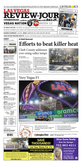 Cover of Las Vegas Review-Journal (Sunday)