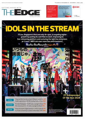 Cover of The Edge Singapore