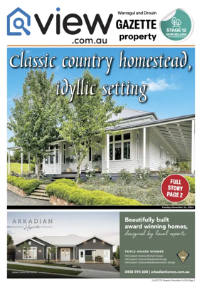 Cover of The Gazette Real Estate