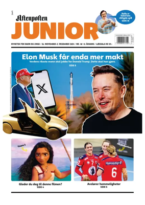 Cover of Aftenposten Junior