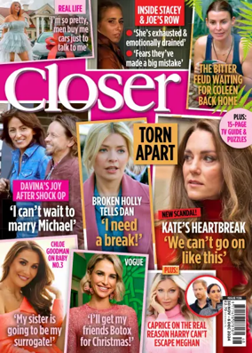 Cover of Closer (UK)