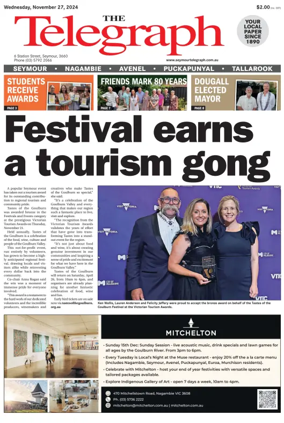 Cover of Seymour Telegraph