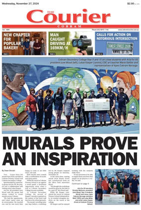 Cover of The Cobram Courier