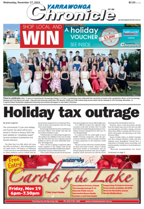 Cover of Yarrawonga Chronicle