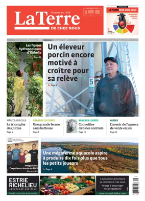 Cover of La Terre de chez nous