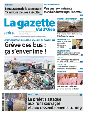 Cover of La Gazette Val d'Oise