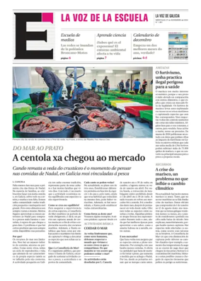 Cover of La Voz de Galicia (Lugo) - La Voz de la Escuela