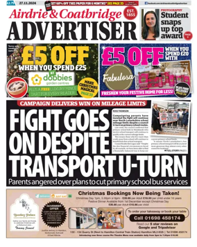 Cover of Airdrie & Coatbridge Advertiser
