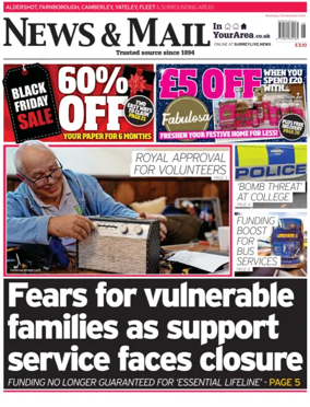 Cover of Aldershot News & Mail